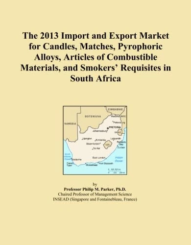 The 2013 Import and Export Market for Candles, Matches, Pyrophoric Alloys, Articles of Combustible Materials, and Smokers' Requisites in South Africa