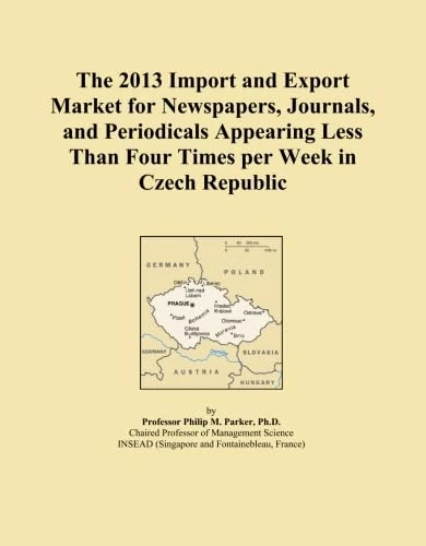 The 2013 Import and Export Market for Newspapers, Journals, and Periodicals Appearing Less Than Four Times per Week in Czech Republic