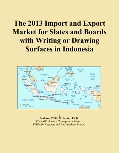 The 2013 Import and Export Market for Slates and Boards with Writing or Drawing Surfaces in Indonesia