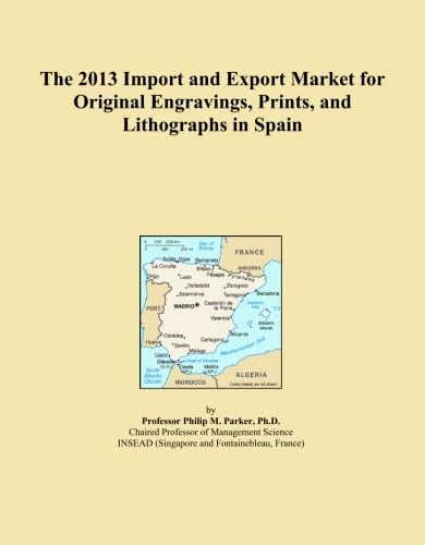 2013 Import Export Market Original Engravings Prints Lithographs Spain