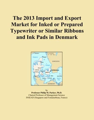 The 2013 Import and Export Market for Inked or Prepared Typewriter or Similar Ribbons and Ink Pads in Denmark