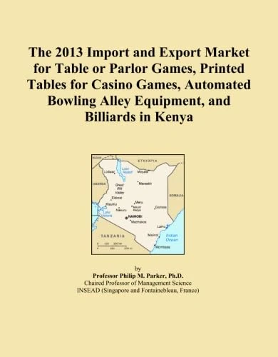 The 2013 Import and Export Market for Table or Parlor Games, Printed Tables for Casino Games, Automated Bowling Alley Equipment, and Billiards in Kenya