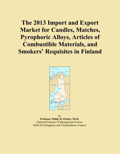 The 2013 Import and Export Market for Candles, Matches, Pyrophoric Alloys, Articles of Combustible Materials, and Smokers' Requisites in Finland