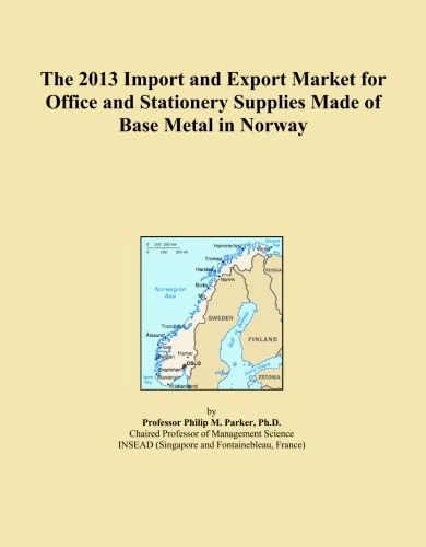 The 2013 Import and Export Market for Office and Stationery Supplies Made of Base Metal in Norway