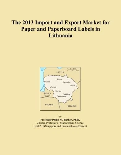 The 2013 Import and Export Market for Paper and Paperboard Labels in Lithuania