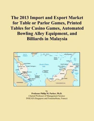 The 2013 Import and Export Market for Table or Parlor Games, Printed Tables for Casino Games, Automated Bowling Alley Equipment, and Billiards in Malaysia