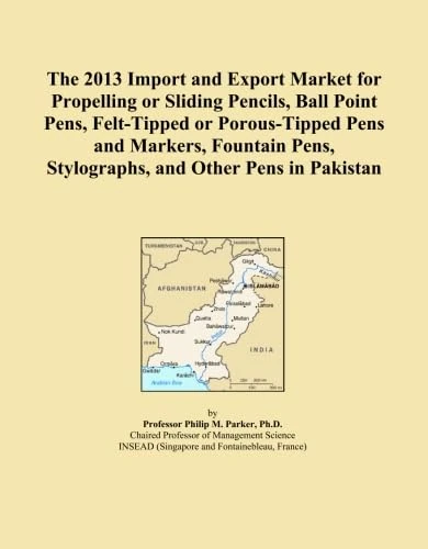 The 2013 Import and Export Market for Propelling or Sliding Pencils, Ball Point Pens, Felt-Tipped or Porous-Tipped Pens and Markers, Fountain Pens, Stylographs, and Other Pens in Pakistan