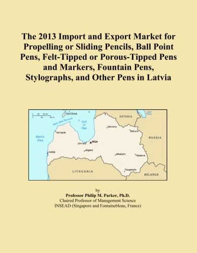 The 2013 Import and Export Market for Propelling or Sliding Pencils, Ball Point Pens, Felt-Tipped or Porous-Tipped Pens and Markers, Fountain Pens, Stylographs, and Other Pens in Latvia