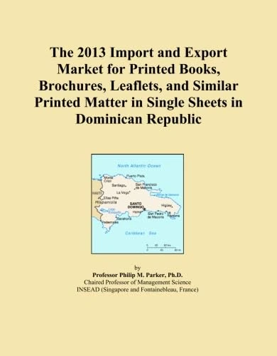 2013 Import and Export Market: Printed Books and Matter DR