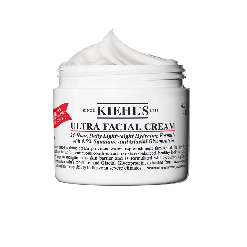 Kiehl's Ultra Facial Cream, Face Moisturiser For Women & Men, Suitable for All Skin Types, Fragrance-Free, 125Ml