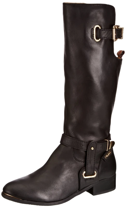 Pepe Jeans Womens Cambridge 1 Black Cowboy Boots PFS50338 7 UK, 40 EU