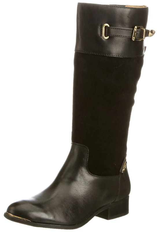 Pepe Jeans Womens Cambridge 2 Black Cowboy Boots PFS50452 3 UK, 36 EU - Image 1
