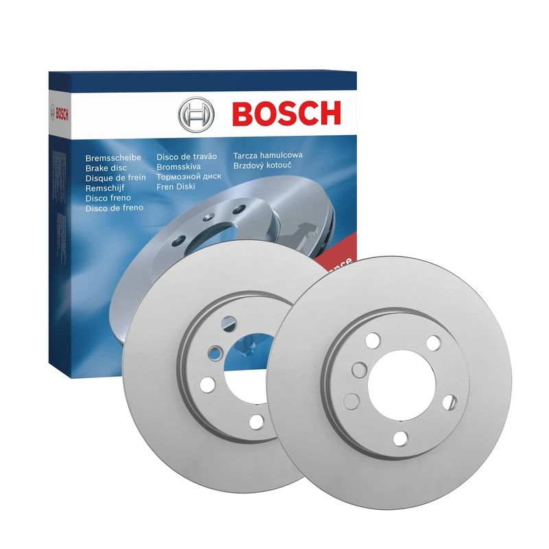 Bosch BD1557 Brake discs - Front axle - ECE-R90 certified - 1 set of 2 discs