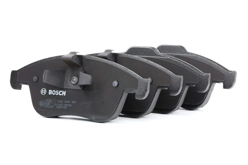 Bosch BP1324 - Brake Pads Car Front Axle - Bosch Quality - Reduced Noise and Dust - ECE-R90 Certified - Copper-Free - 1 Set of 4 Pads