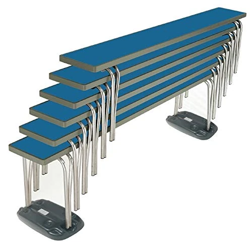 Gopak DM946 Contour Stacking Bench, Blue
