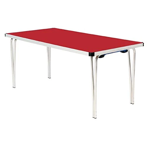Gopak DM948 Contour Folding Table, Red