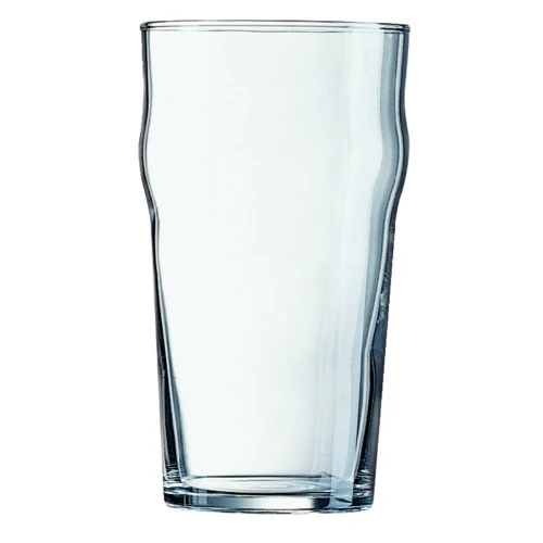 Arcoroc D940 Nonic Beer Glasses, 570 mL (Pack of 48)
