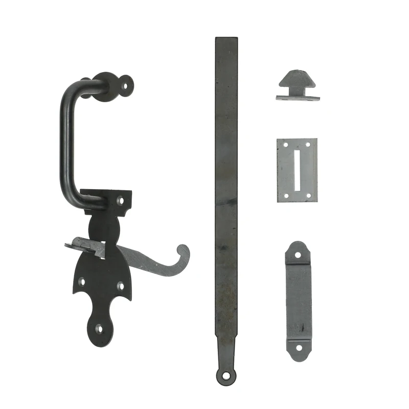 Brico-materiaux - Raw Steel Latch, Firm Grip No. 6