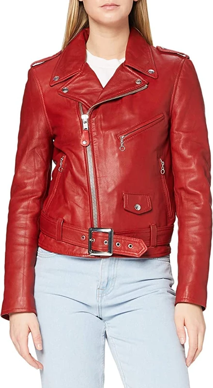 Schott NYC Women's Lcw8600 Maternity Jacket, Red, XXL UK - Image 1
