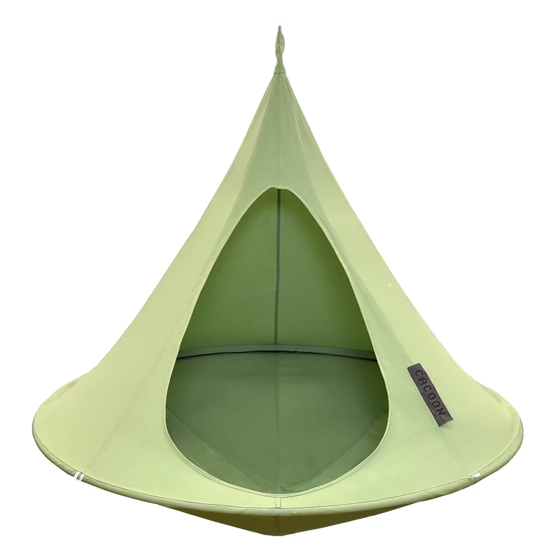 Cacoon Single Indoor/Outdoor Hanging Chair Ø1.5 m, Green Leaf