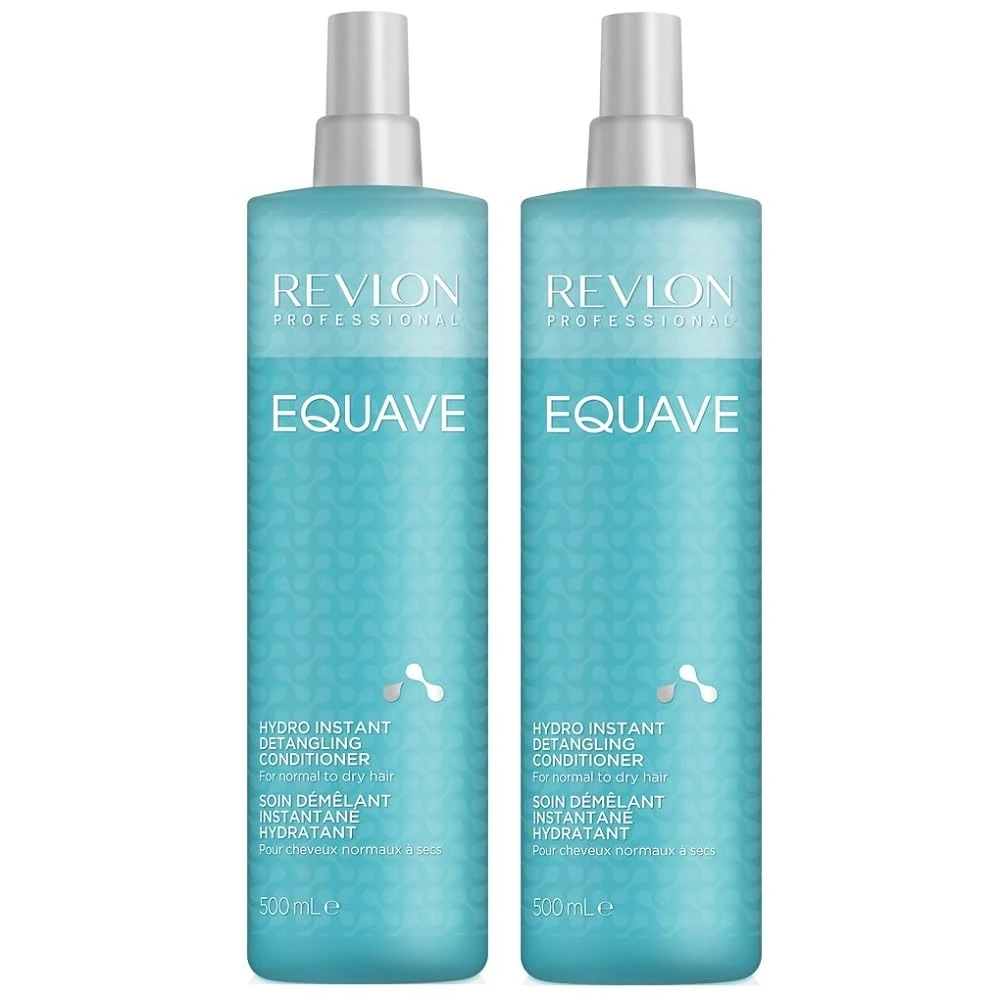 Revlon Equave Hydro Nutritive Detangling Conditioner, Set of 2 x 500 ml