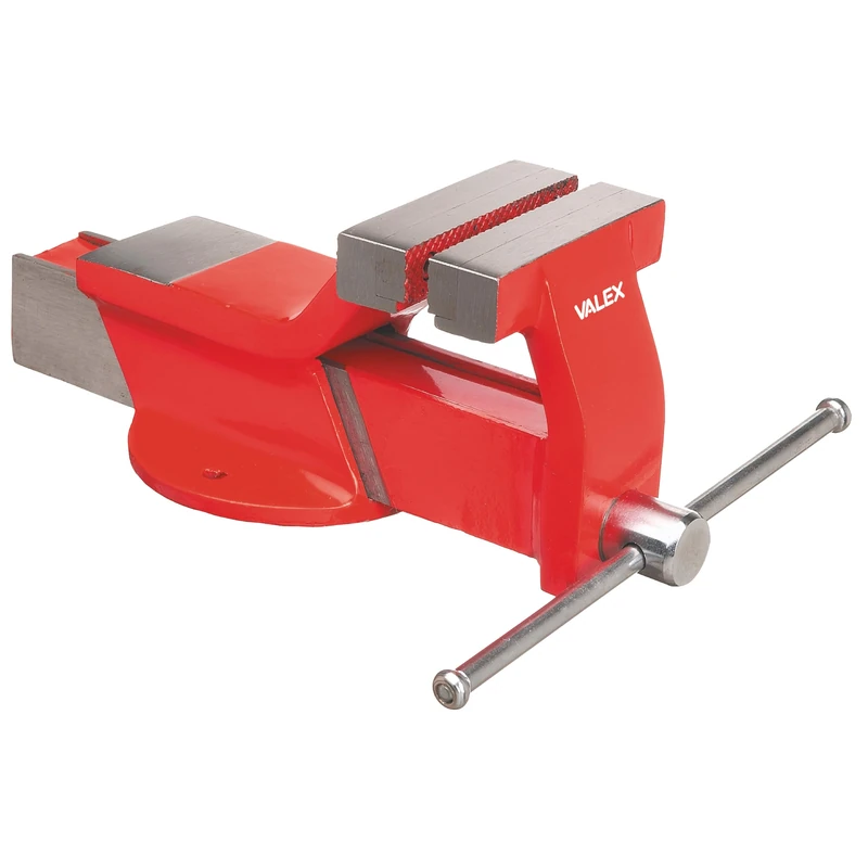 Valex Steel Fixed Bench Vice, 70 mm Depth