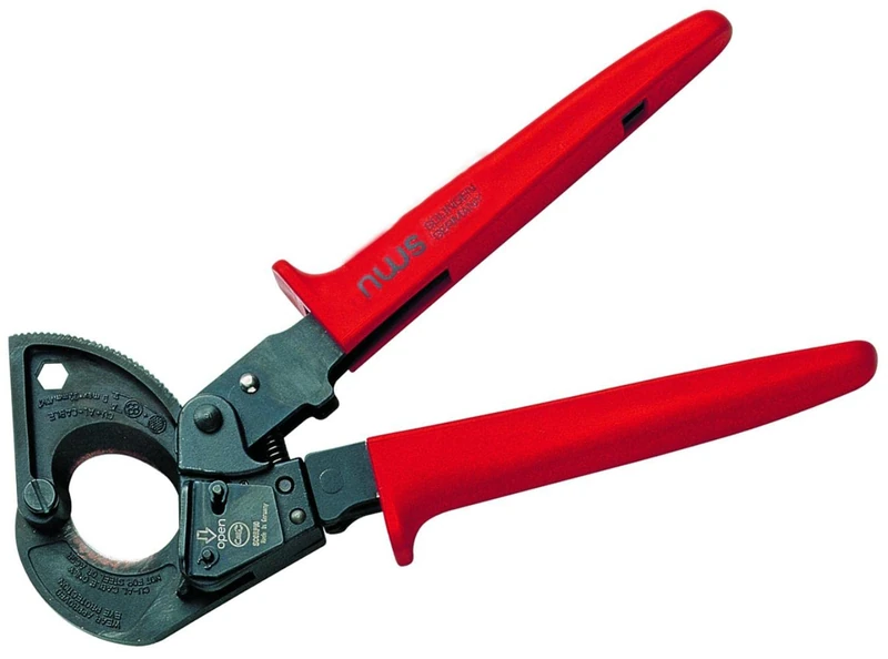 NWS 046-250 Number 46 Cable Cutter, Silver/Red, 250 mm
