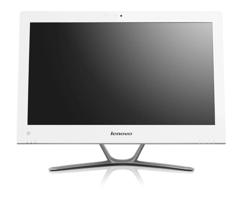 Lenovo C540 23-inch All-in-One PC (White) - (Intel Pentium G2020 2.9GHz Processor, 4GB RAM, 500GB HDD, DVDRW, LAN, WLAN, Webcam, Integrated Graphics, Windows 8)
