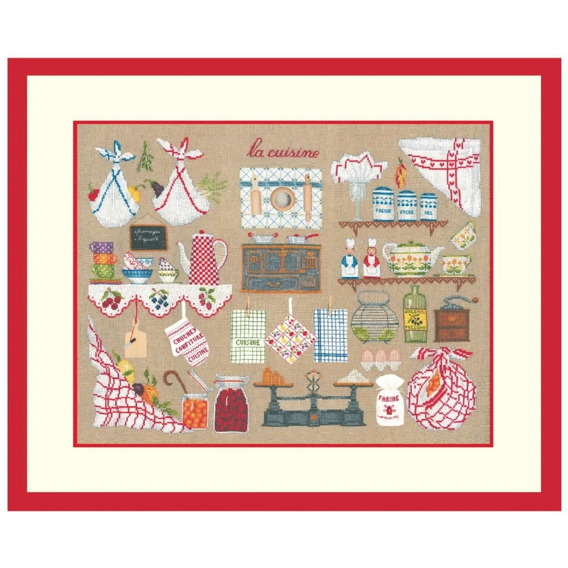 Le Bonheur des Dames Cross Stitch Kit