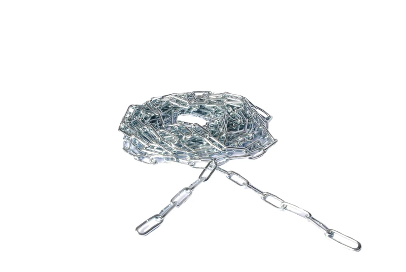 Chapuis BO3 Chain Welded with Long Links Zinc-Plated Steel 165 kg Diameter 5 mm x 25 m
