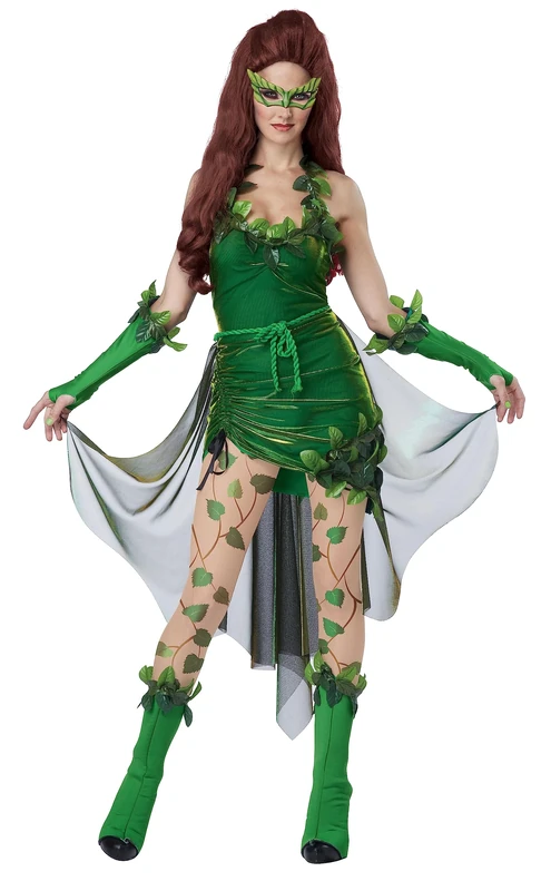 California Costumes 1289 Lethal Beauty Poison Ivy Adult-Sized Costume, Green, Medium