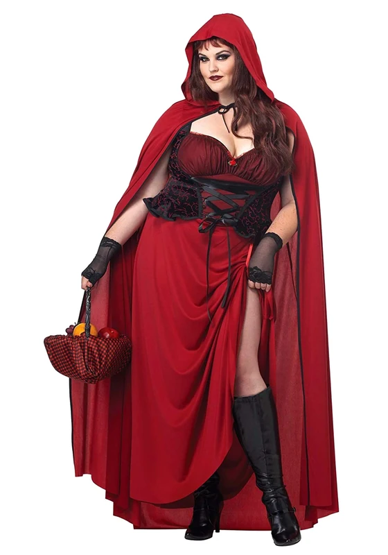 California Costumes 01719 Red Riding Hood Adult-sized Costume, Solid, XXL