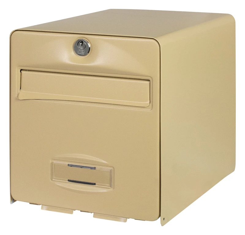 Burg Nf Balthazar Letter Box 2 Doors Beige