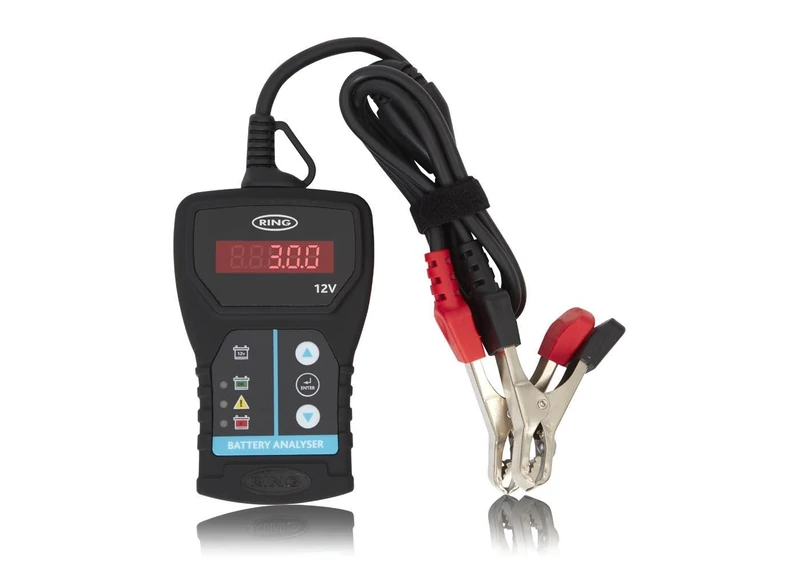 RING Digital Battery Analyser With Scrolling Alpha-Numeric LED Display