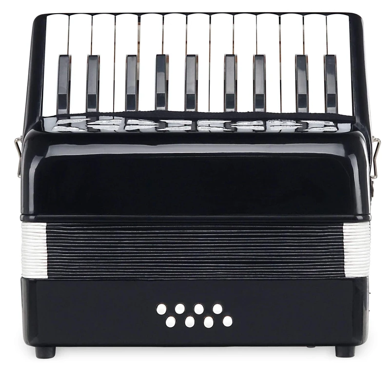 Classic Cantabile Secondo Kids Accordion Eight Bass Black