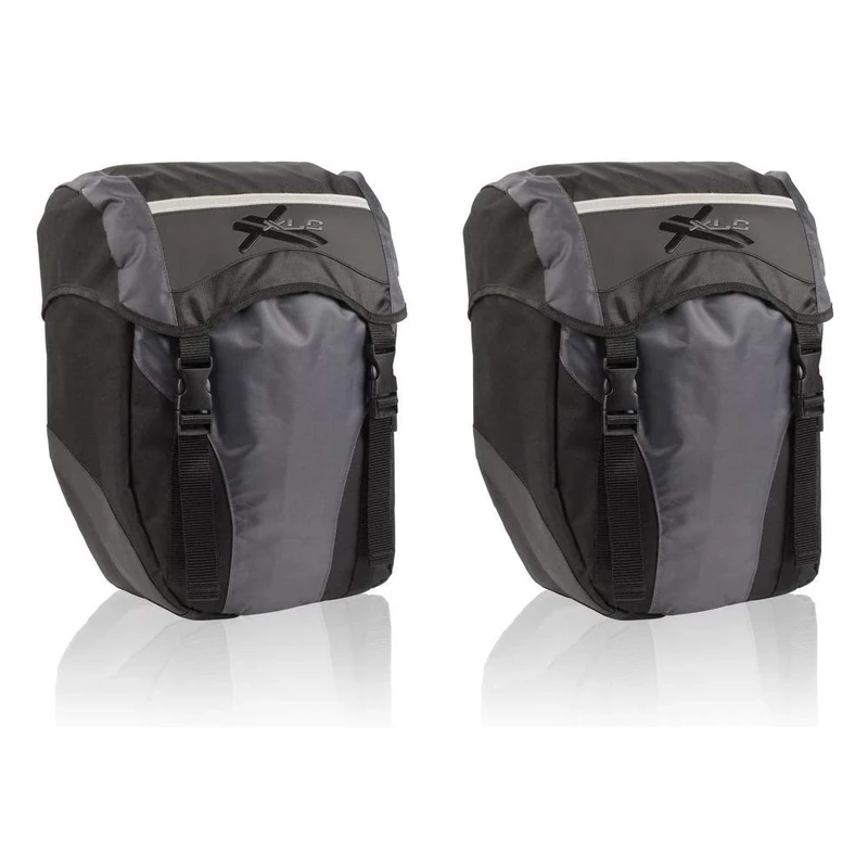 XLC Unisex Adult Single Bag Set BA-S40, Black Anthracite, 140 x 360 x 290 cm