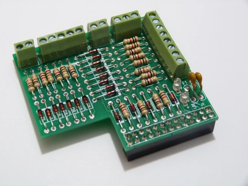 Custard Pi 1 Ready Built - Break out board with built in protection for the Raspberry Pi (A, B, B+ RPi 2) - Image 1