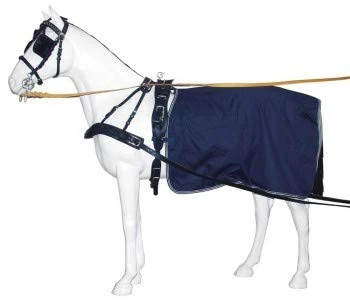 Pfiff 002073 Waterproof Lined Winter Blanket Full/Warm Blood Black - Image 1
