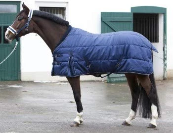 PFIFF Orlando 101672 Horse Stable Blanket Winter Blanket Horse Blanket 155 cm Blue