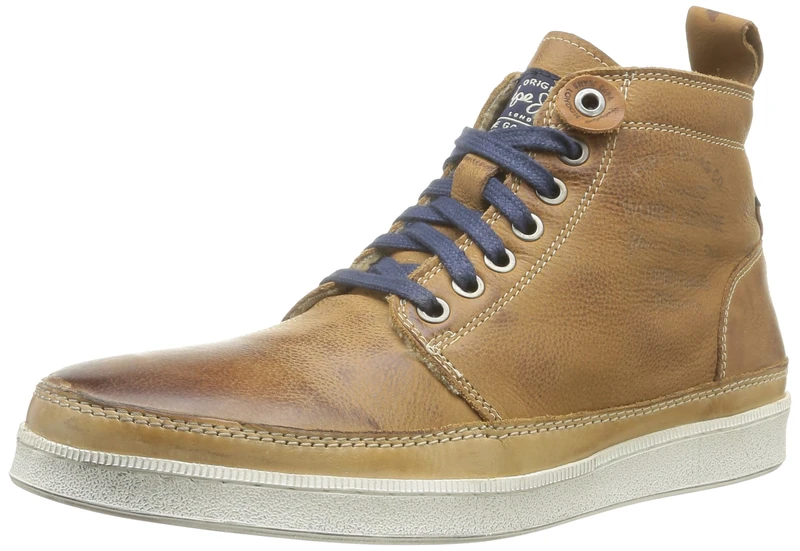 Pepe Jeans Mens Jeffrey Tan Shoes PFS50382 7 UK, 41 EU