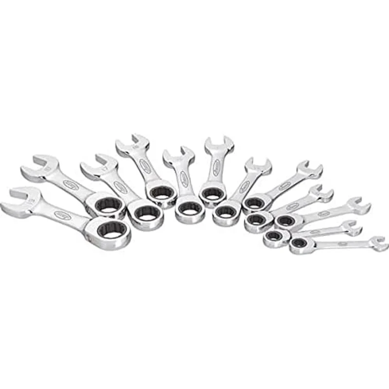Vigor V2821 Ratcheting Wrench Set