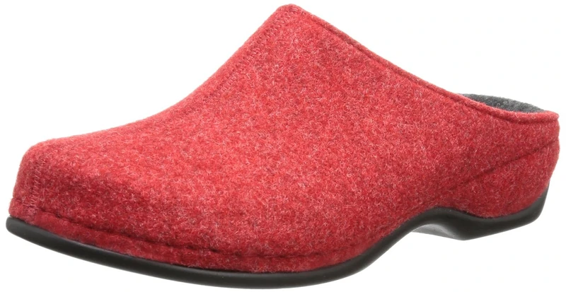 Berkemann Women's Florina Slippers, Red 235, 4.5 UK