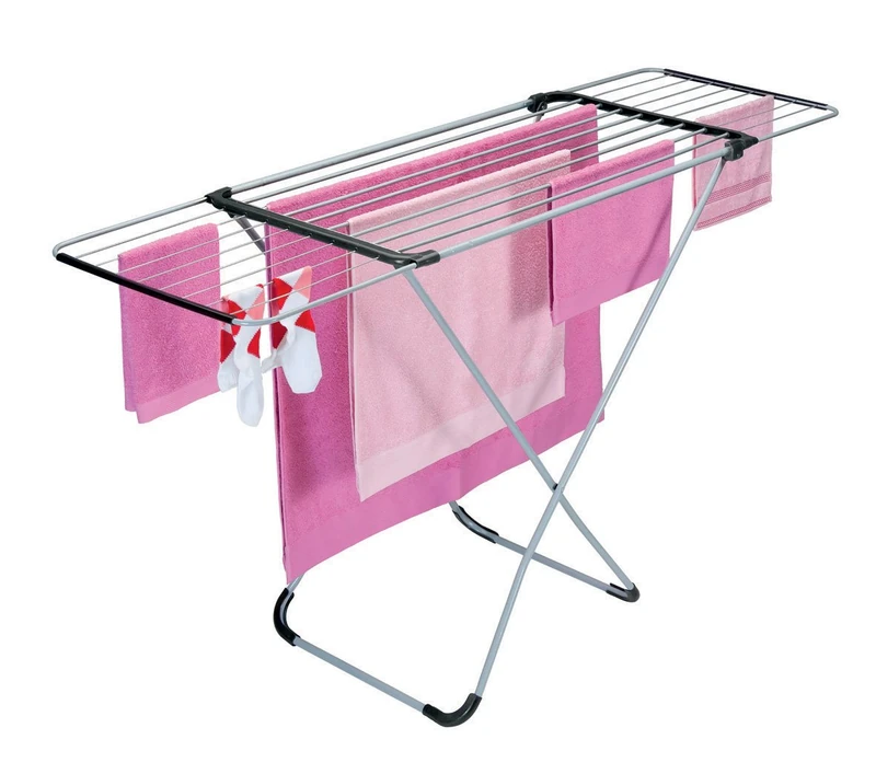 Metaltex Clothes Drying Rack Corfu 17 m grey