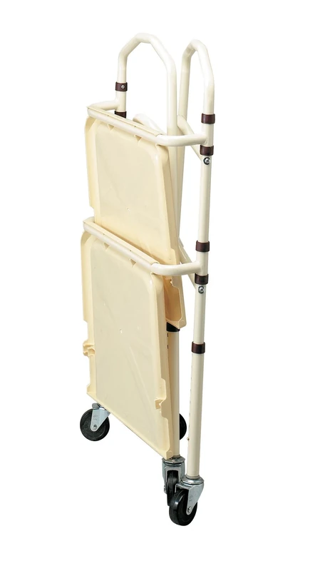 Homecraft Walsall Cart, Portable Tray on a Sturdy Steel Frame, Transport Medical Equipment, Folds Easily, Mobility Aid