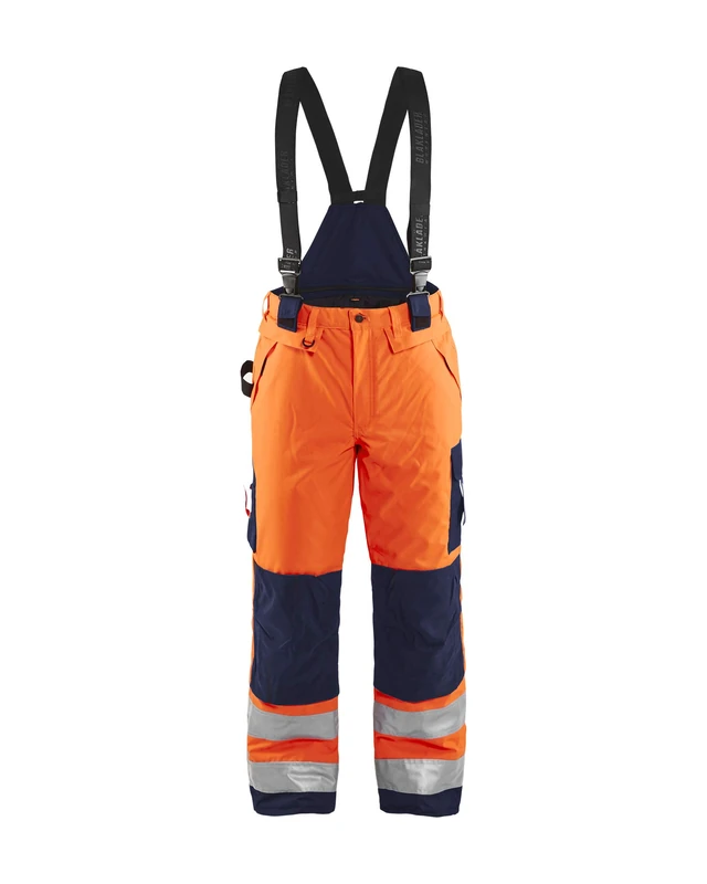 Blakläder 188519775389C54 Size C54 Cl.3 "High Vis" Winter Overall - Orange/Navy Blue