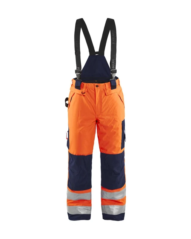 Blakläder 188519775389D120 Size D120 Cl.2 "High Vis" Winter Overall - Orange/Navy Blue - Image 1