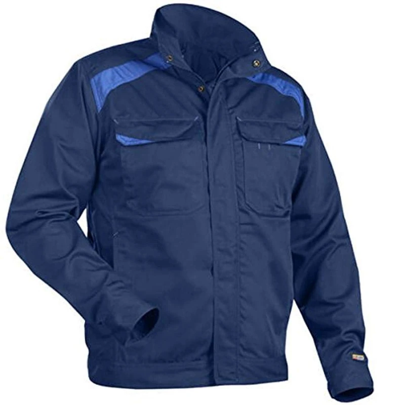 Blakläder 405412108884XXL Size 2X-Large "Industry" Jacket - Navy Blue/Blue