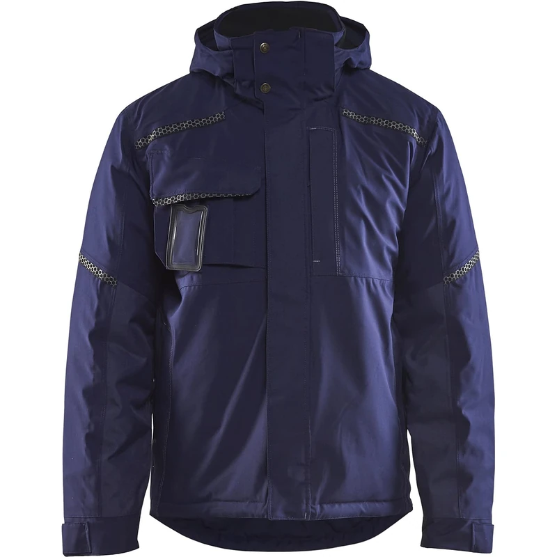 Blakläder 488119878900L Size Large Winter Jacket - Navy Blue