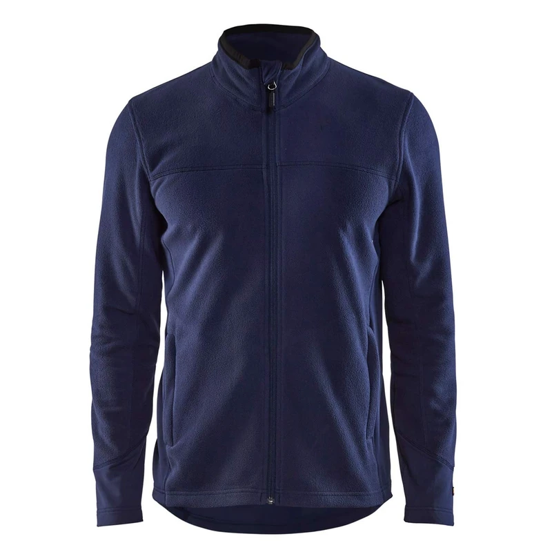 Blakläder 489510108900XXL Size 2X-Large Micro Fleece Jacket - Navy Blue