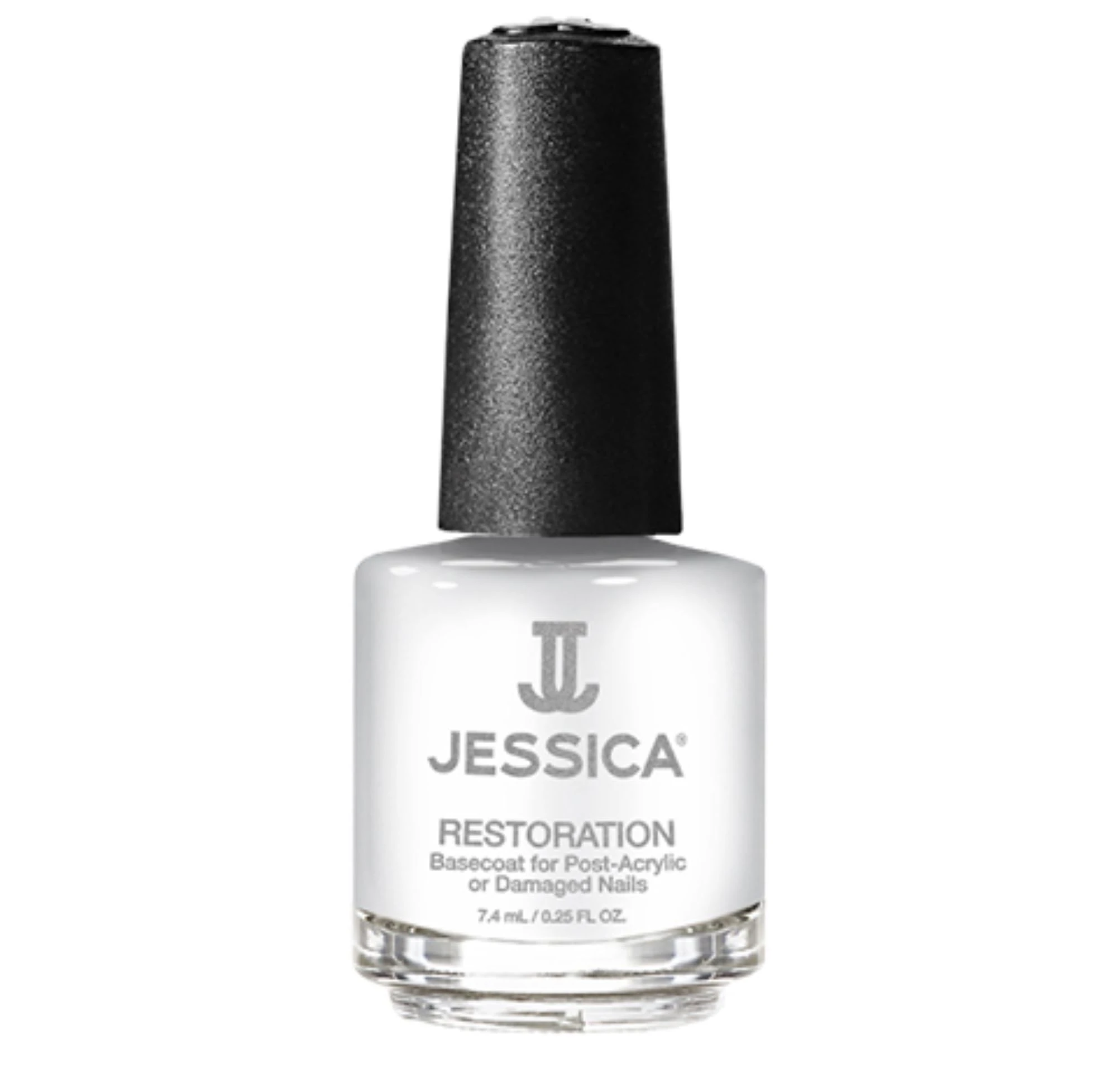 JESSICA Restoration Base Coat Nail Varnish, Award Winning for Post Acrylic or Damaged Nails, 7.4ml